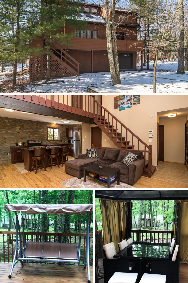 poconos house rentals with private indoor pool airbnb