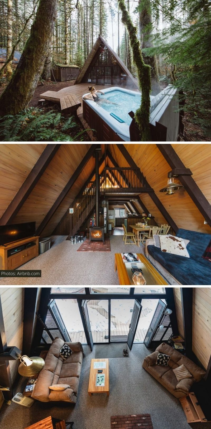 romantic airbnb stays in the USA