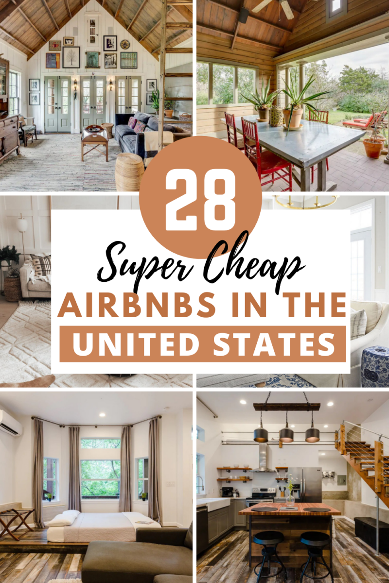 Super Cheap Airbnbs in the USA