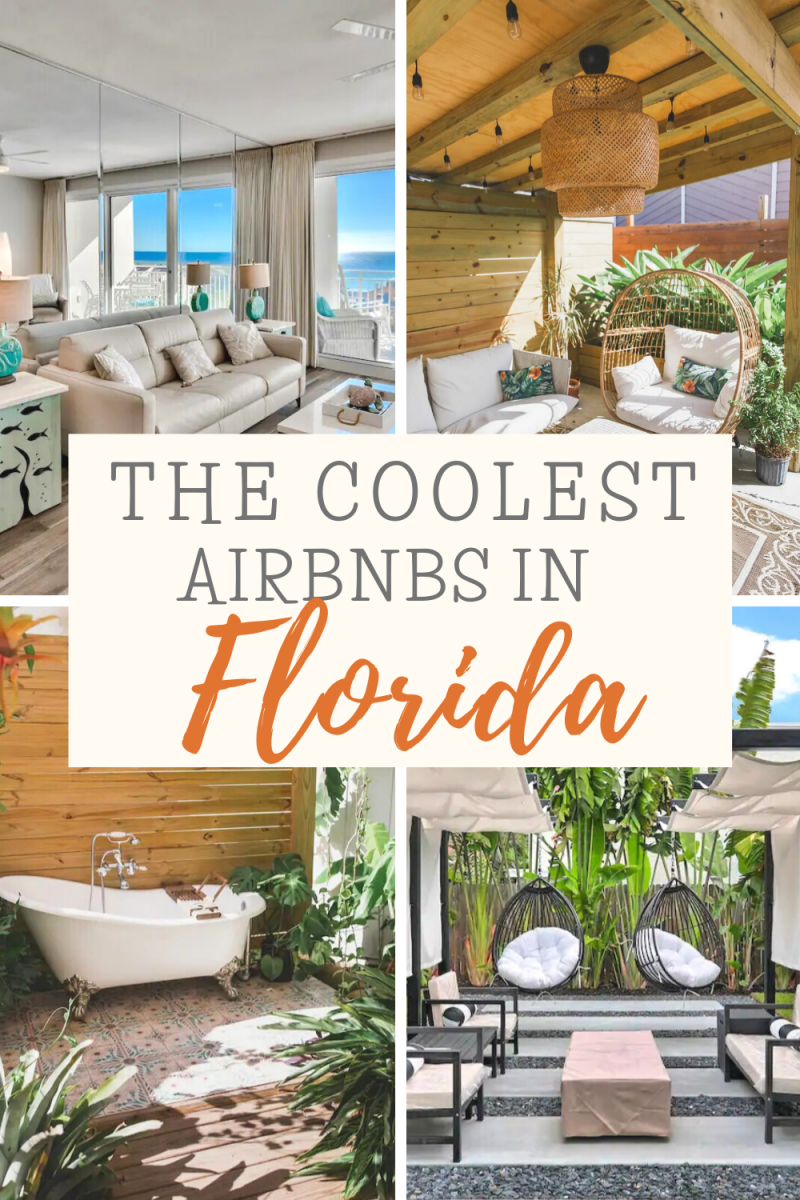 From quirky to strange and all-around awesome, here are some of the coolest Airbnbs in Florida