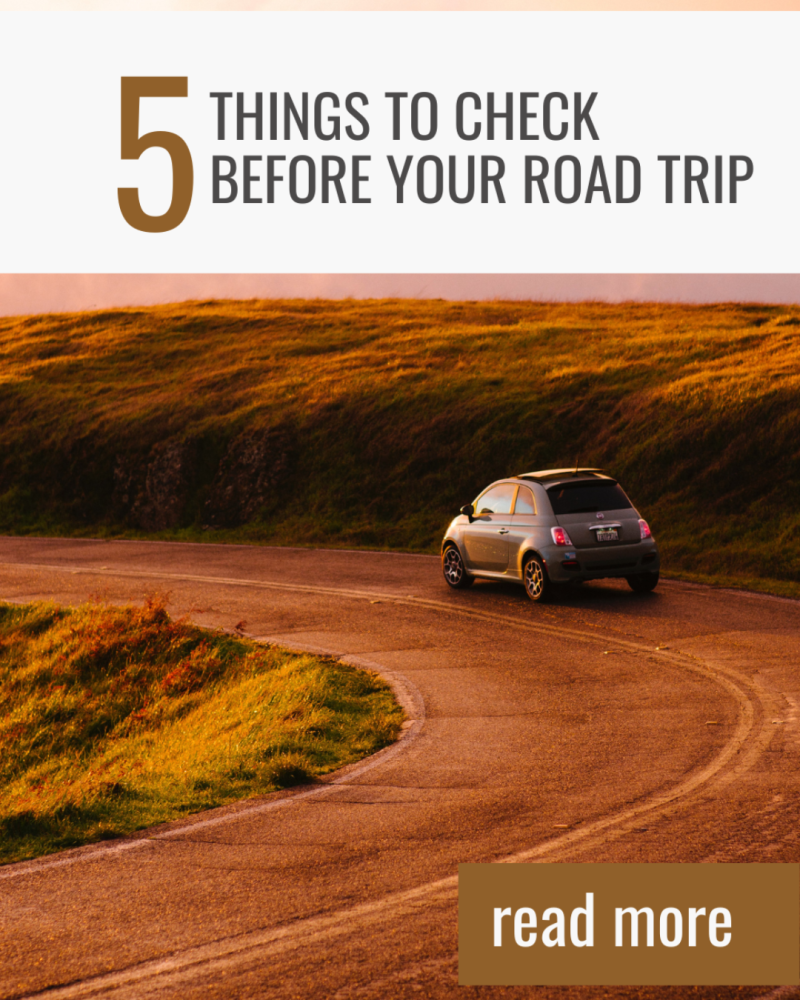 5 Things To Check On Your Auto Before Your Holiday Road Trip!