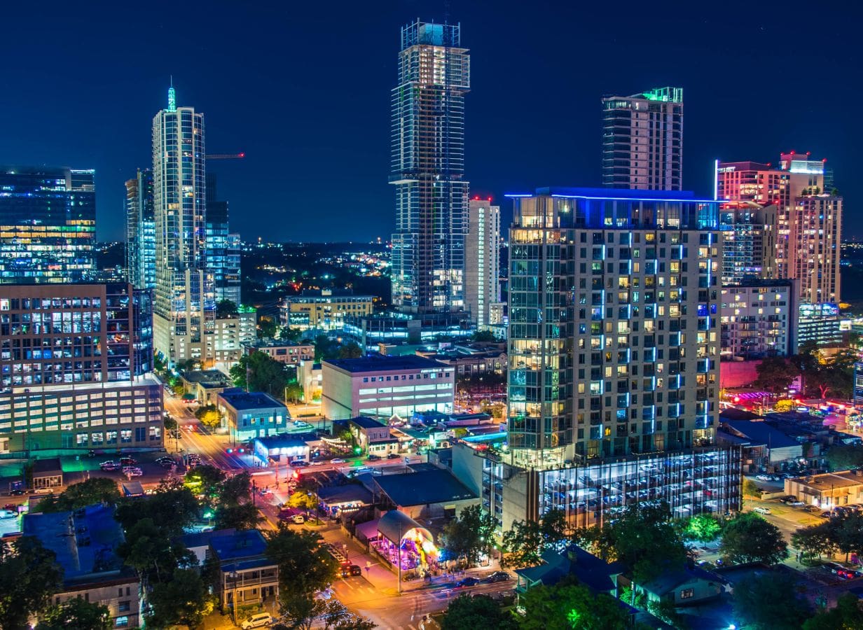 Christmas cities in Texas