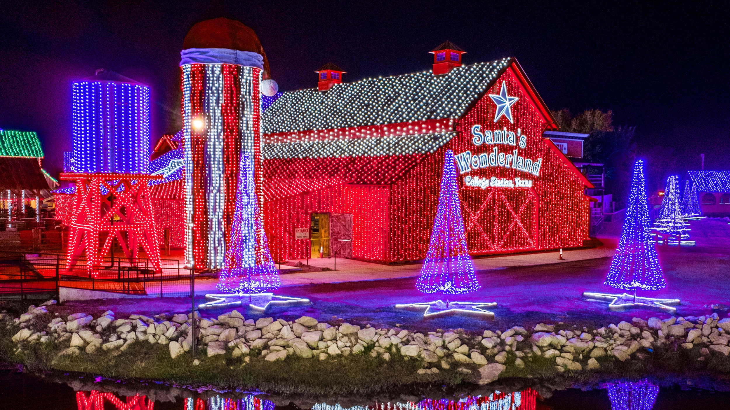 Christmas cities in Texas